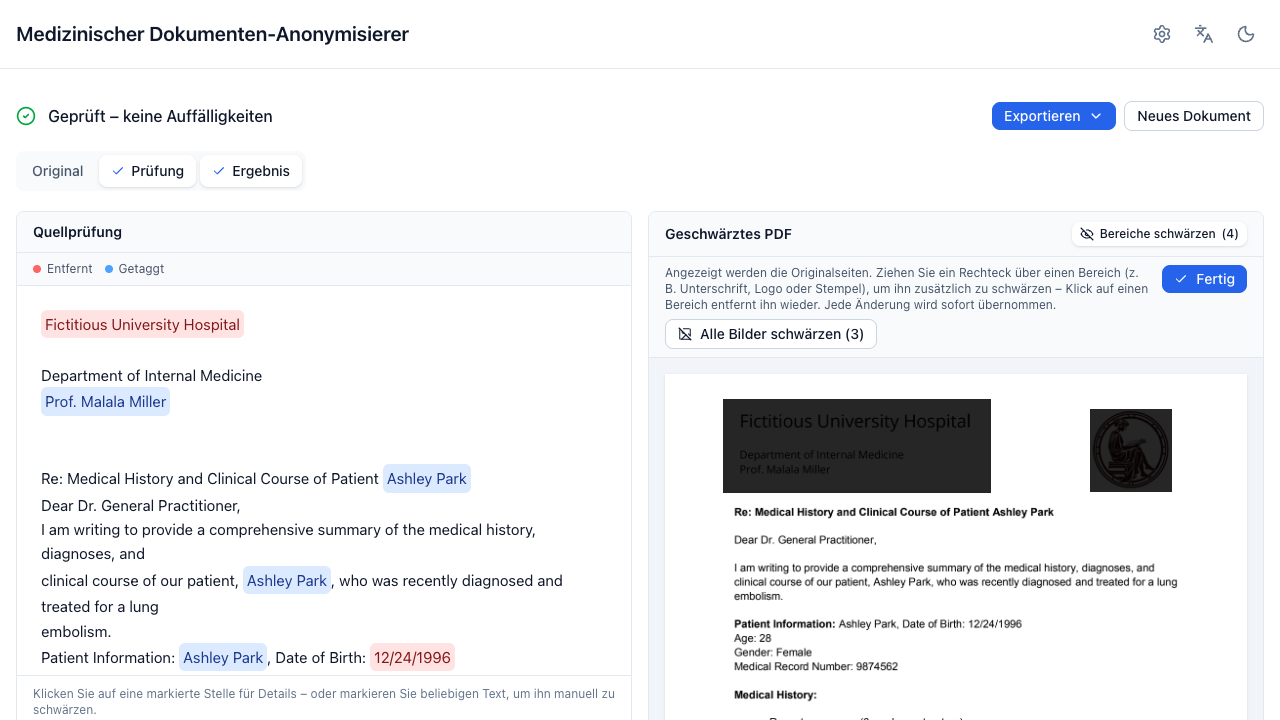 The area redaction editor